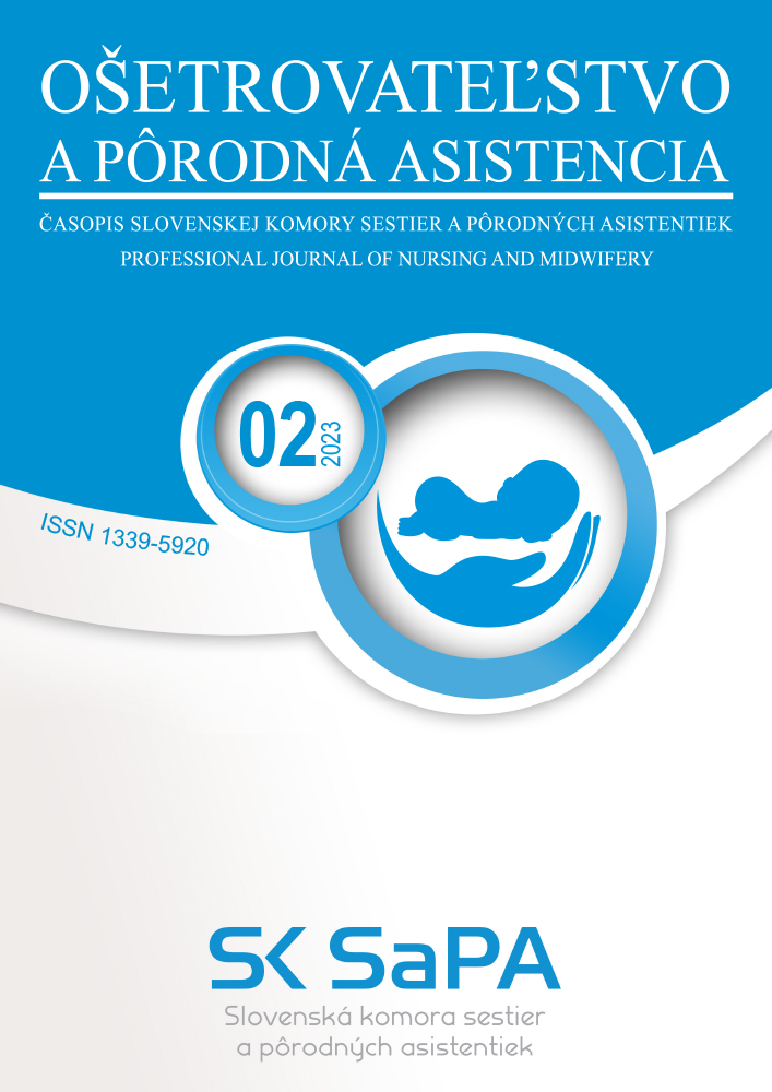 Ošetrovateľstvo a pôrodná asistencia